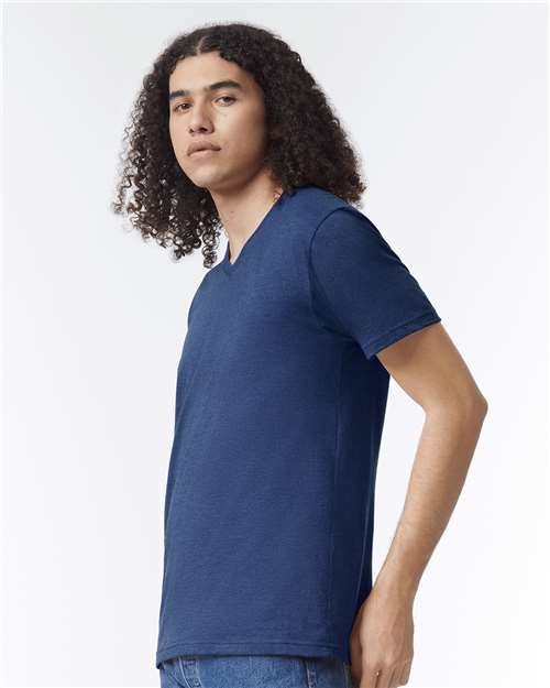 Unisex CVC V-Neck Tee - 2006CVC 90