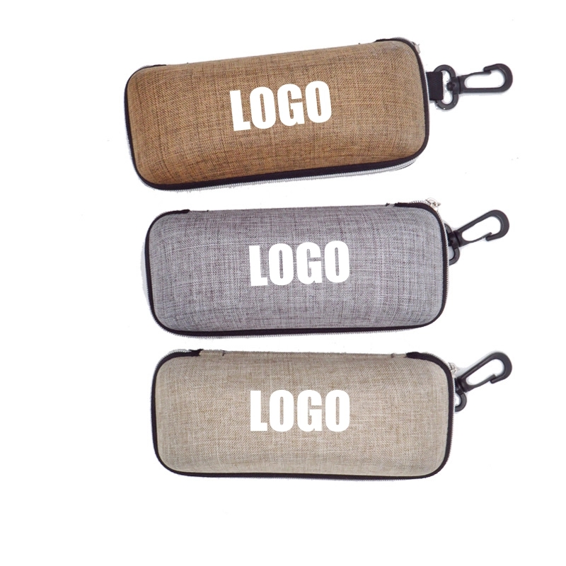Custom EVA Linen Sunglasses Case 7