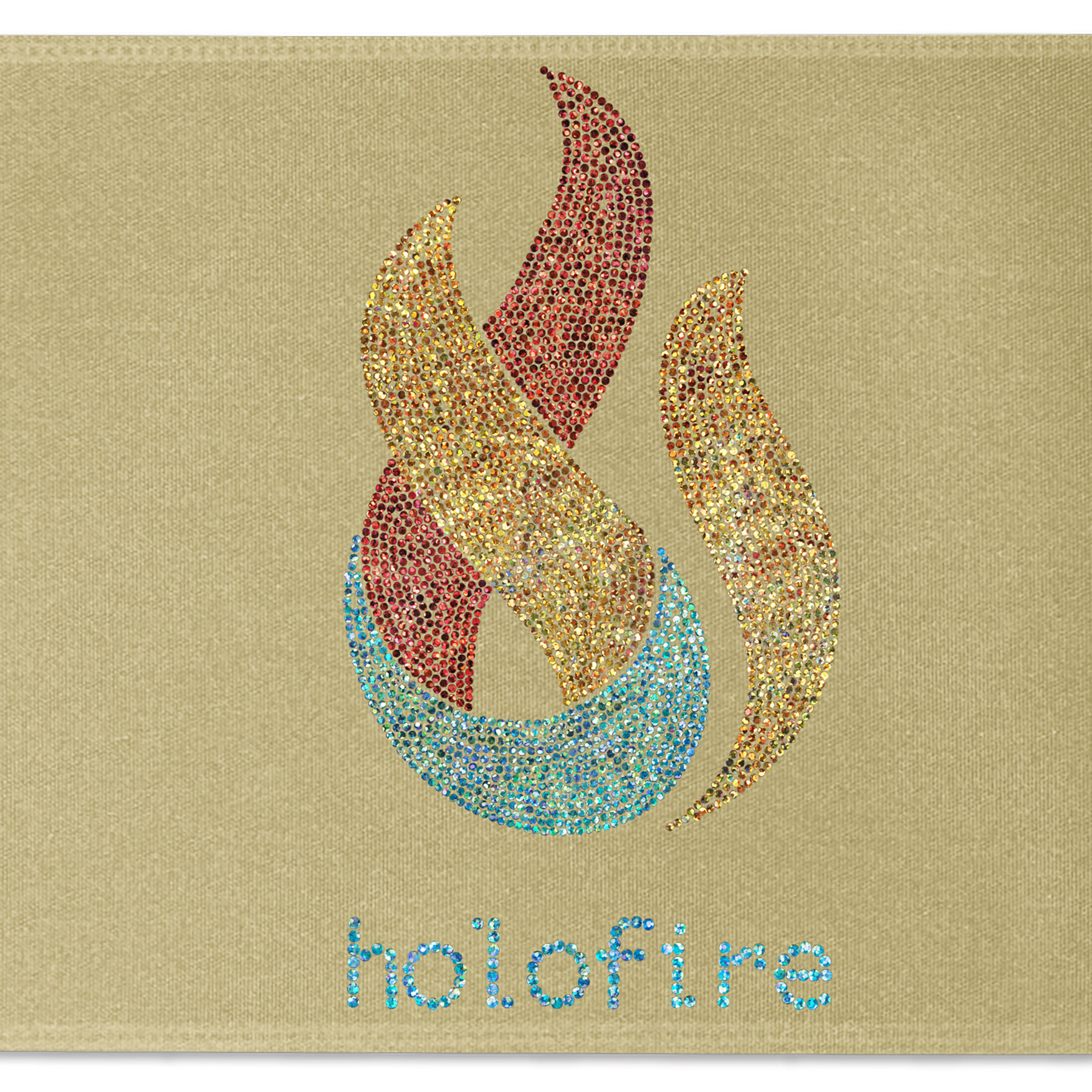 12" Badge Satin Ribbon - 50yd Roll - Sparkle