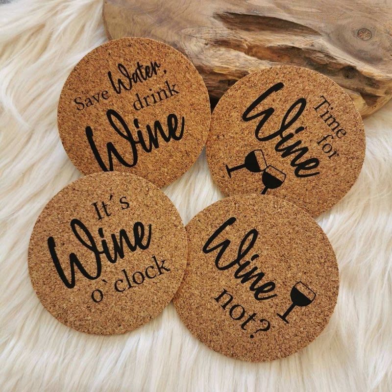 Custom Cork Coasters 3