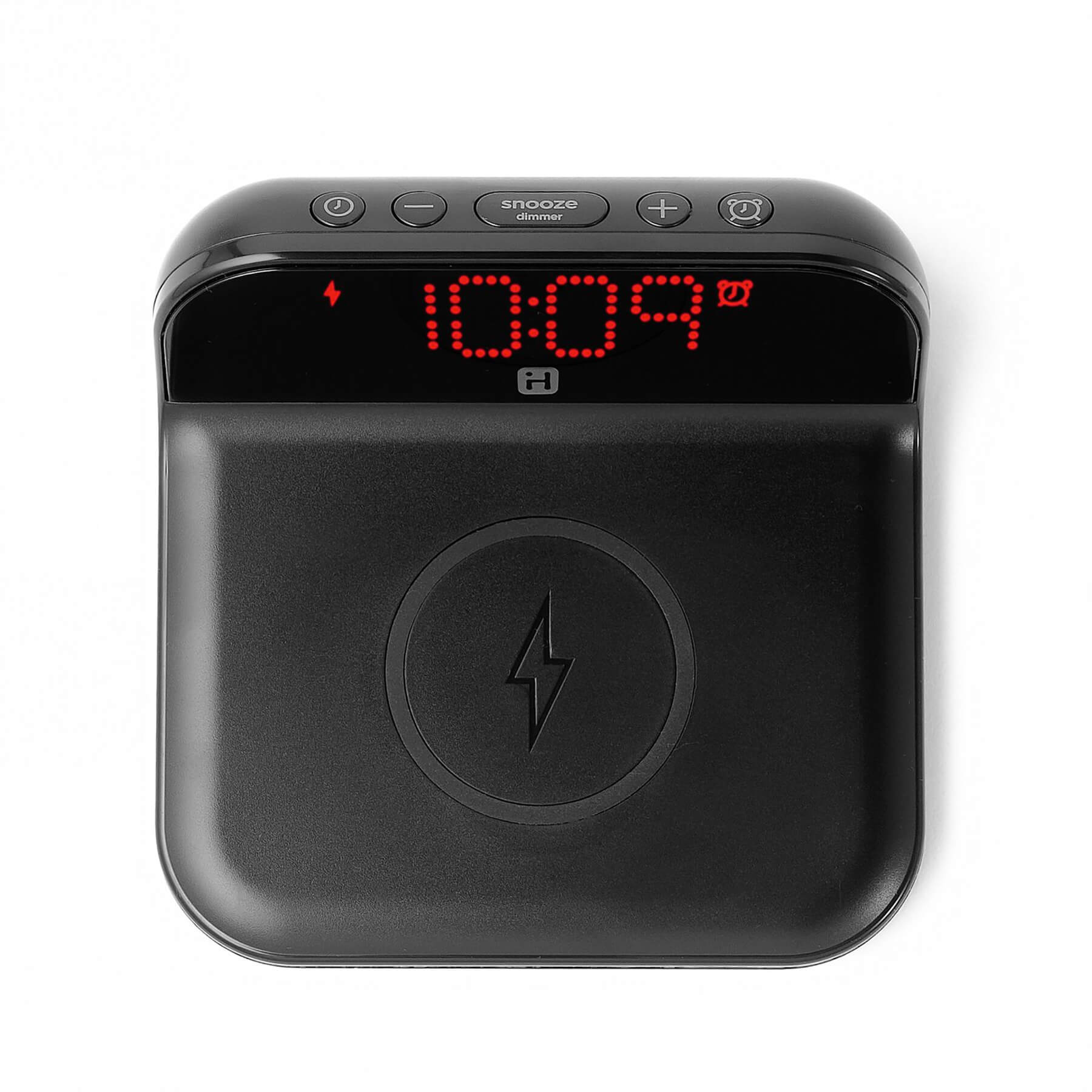 Alarm Clock With Qi Wireless Charger