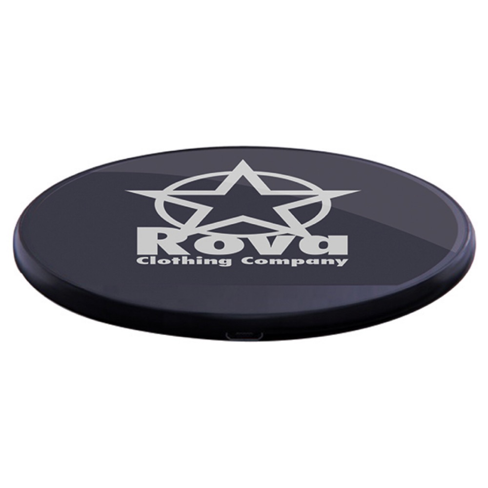 Logo Bright "Glass" Wireless Charger 7