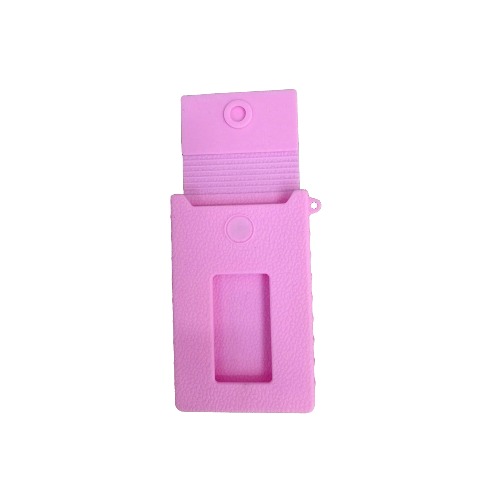 Silicone Business Card Wallet With Magnetic Flap 7