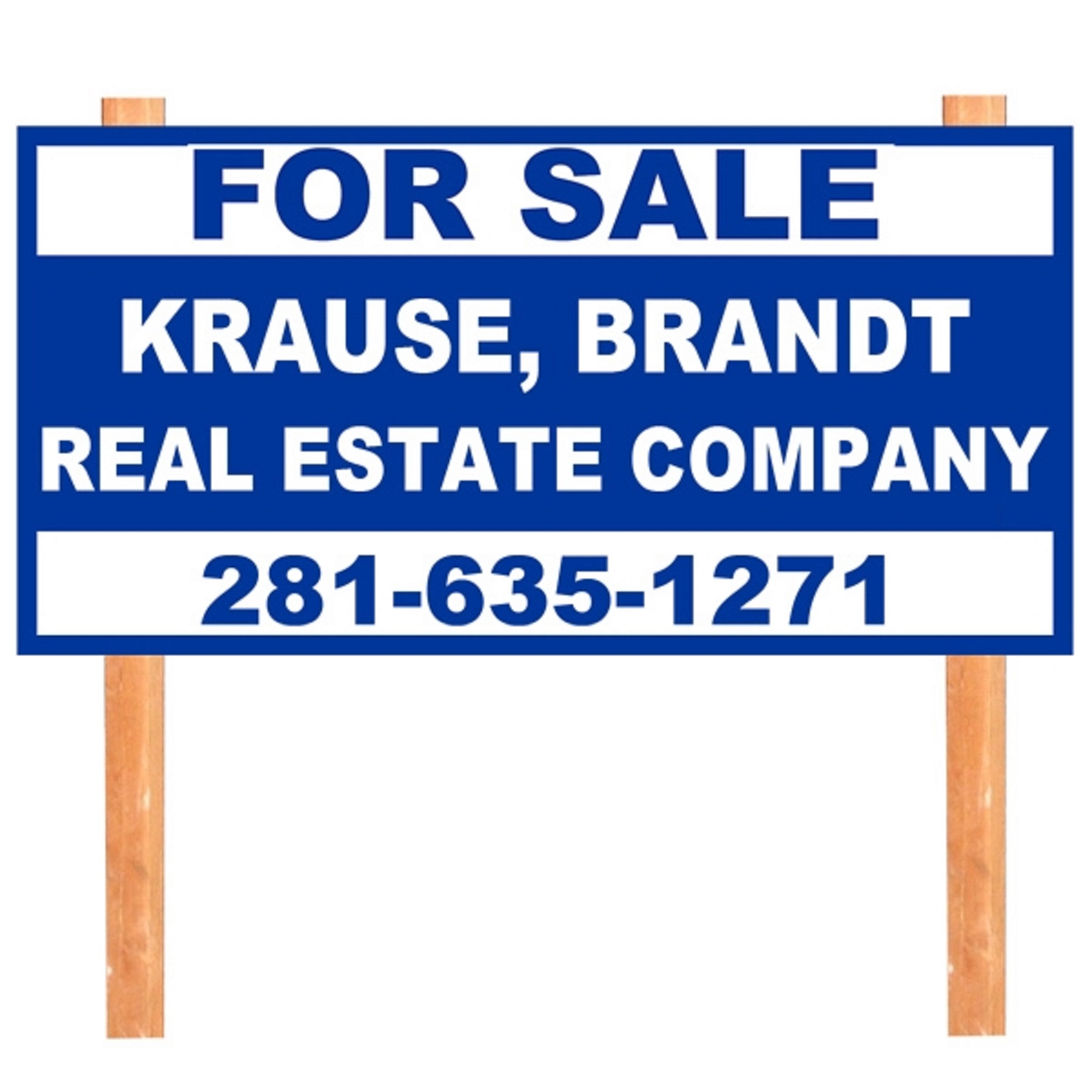 4' x 8' 10 mm Coroplast™ Sign 1