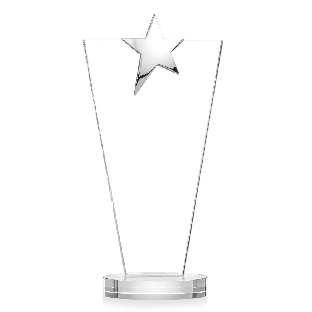 Mantella Chrome Star Award - Clear 4