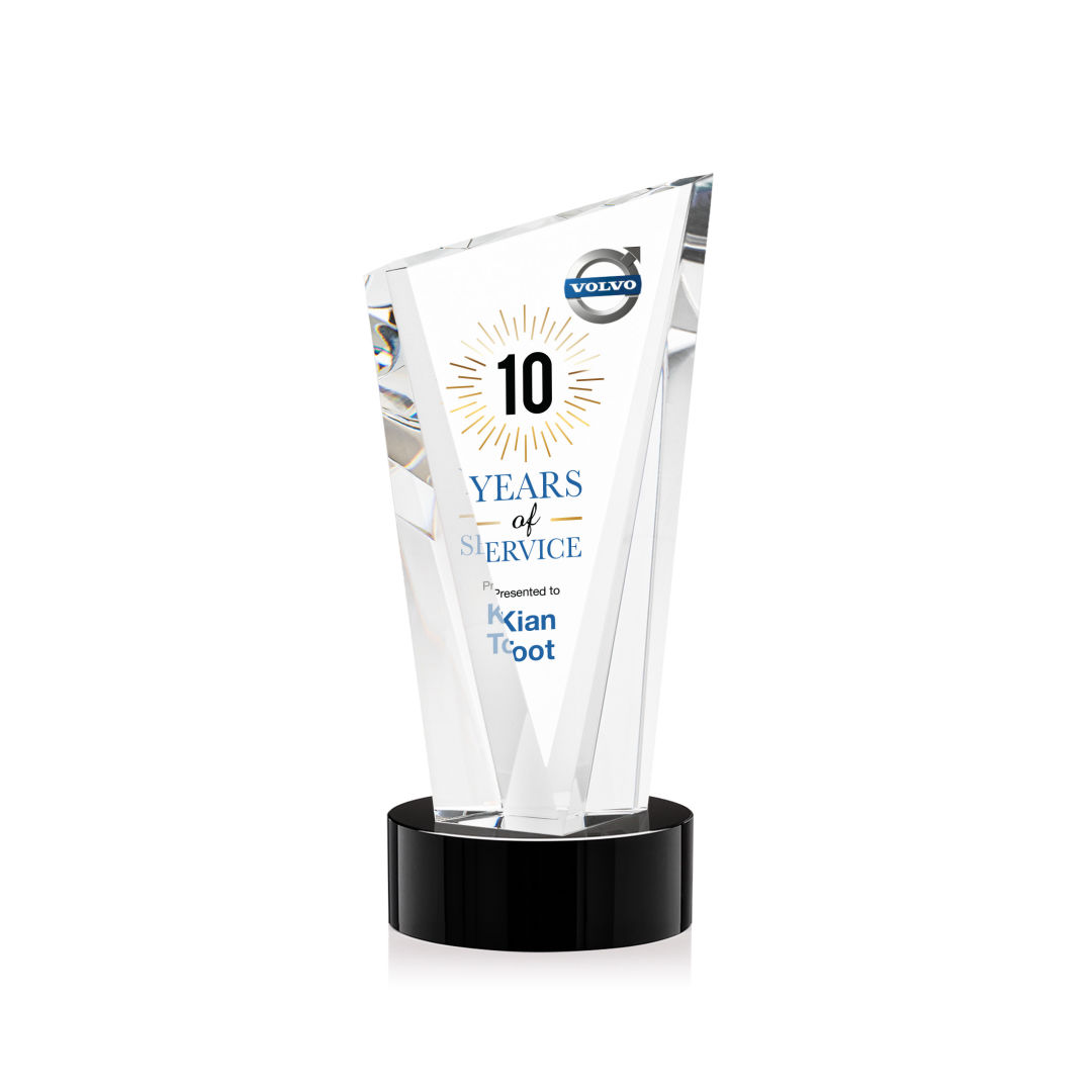 Plymouth VividPrint™ Award on Stanrich Base - Black 4