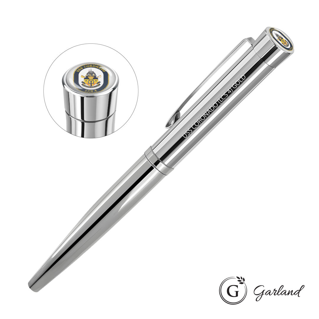 Garland® Executive Custom Signature Rollerball Pen - Chrome