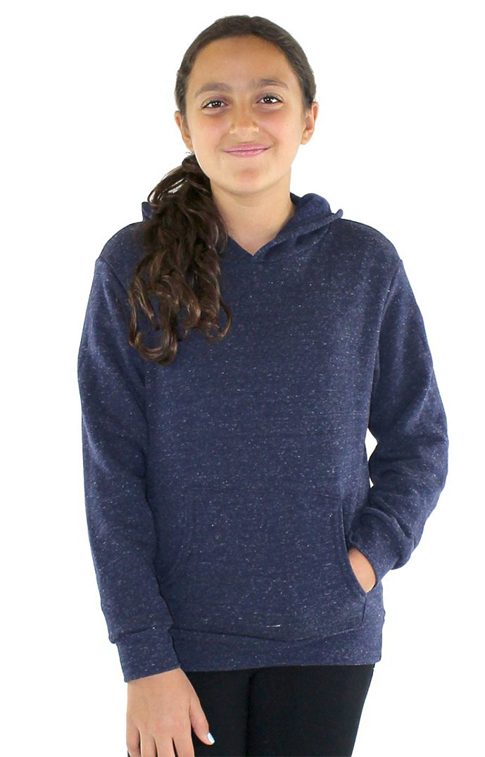 Youth Triblend Fleece Pullover Hoodie 1