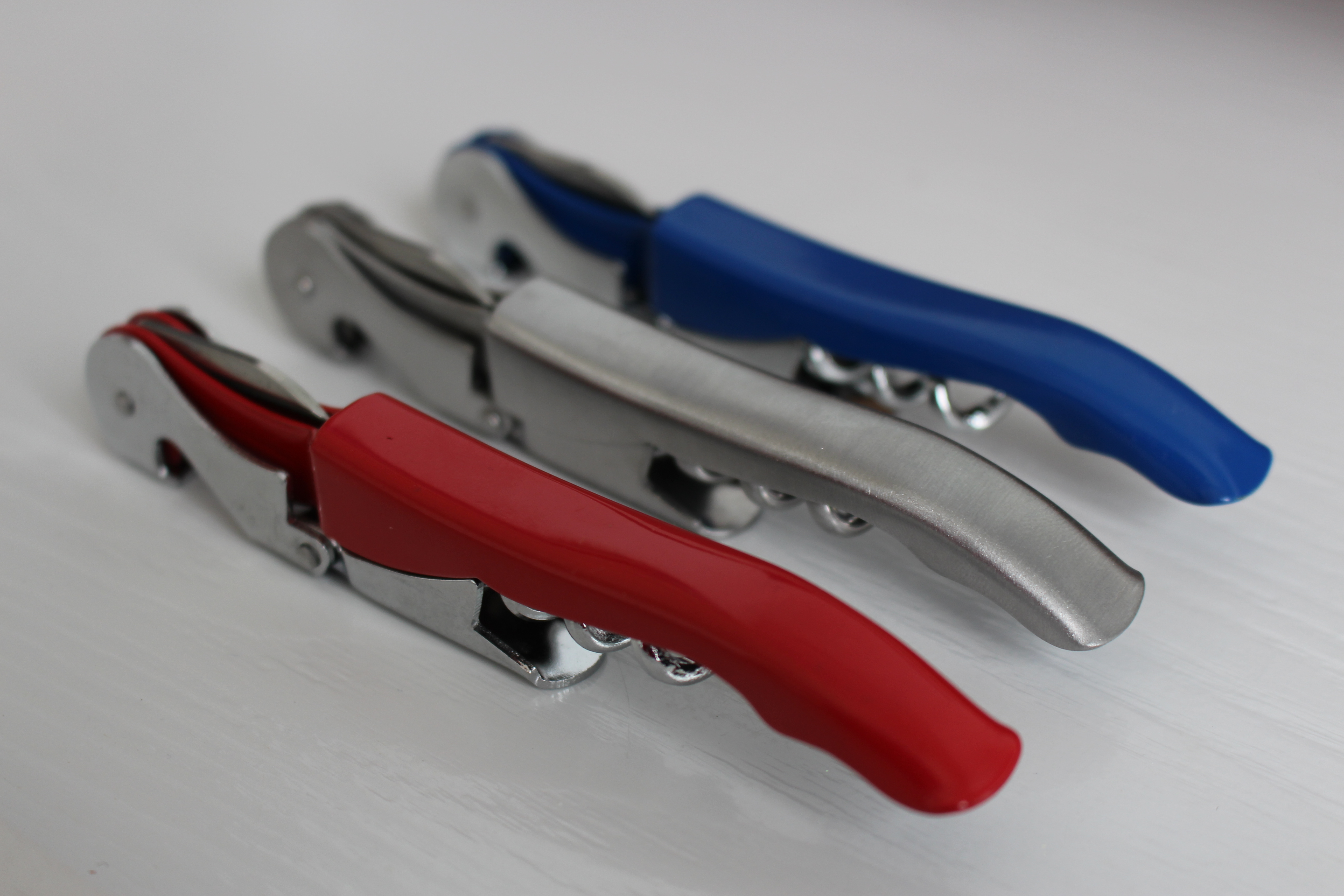 Stainless Steel Wine Opener/Corkscrew w/Color Handle 5