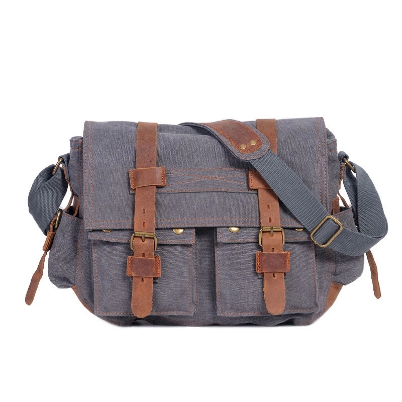 Canvas Messenger Bag Travel Bag 3