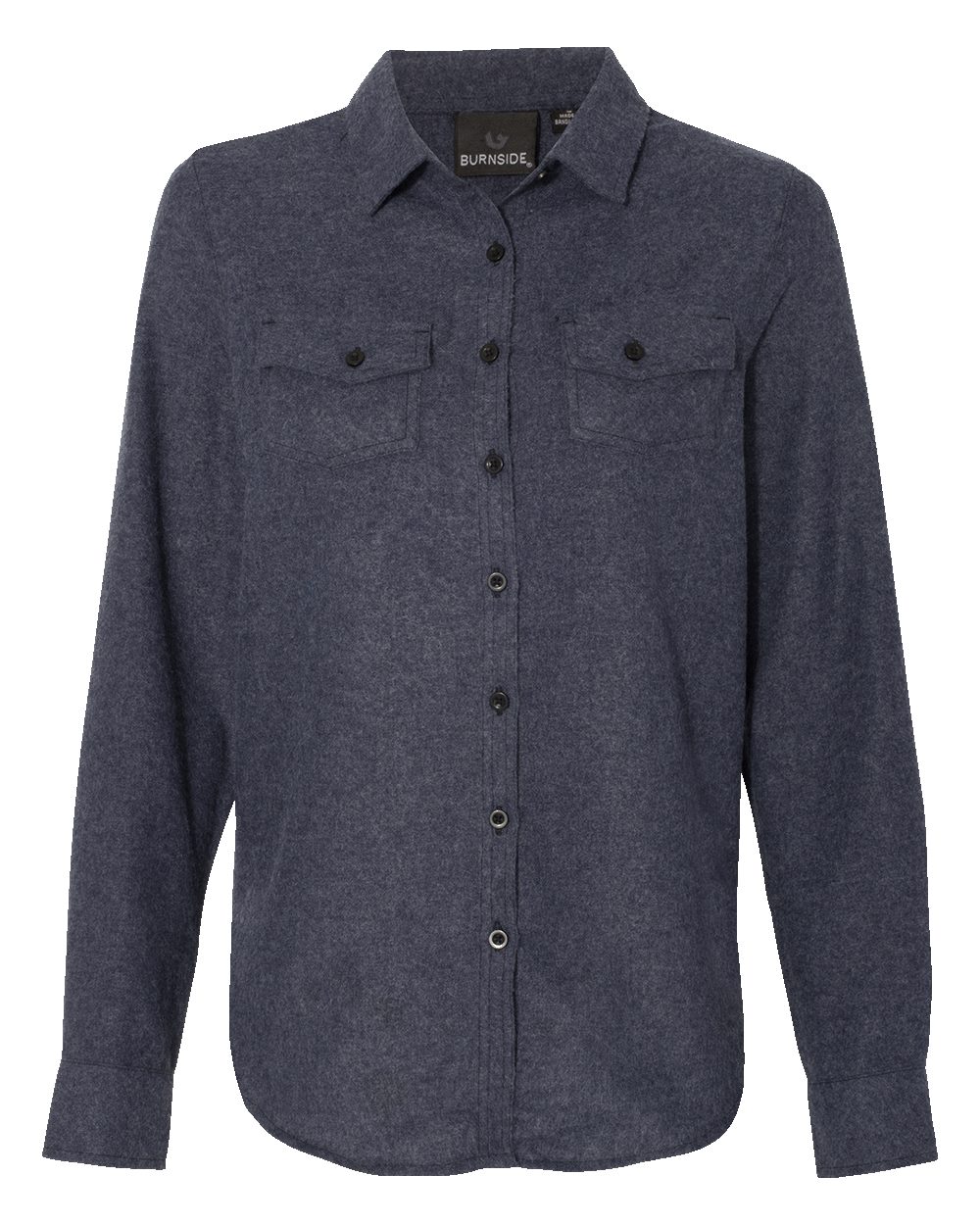 Women's Solid Flannel Shirt 5200