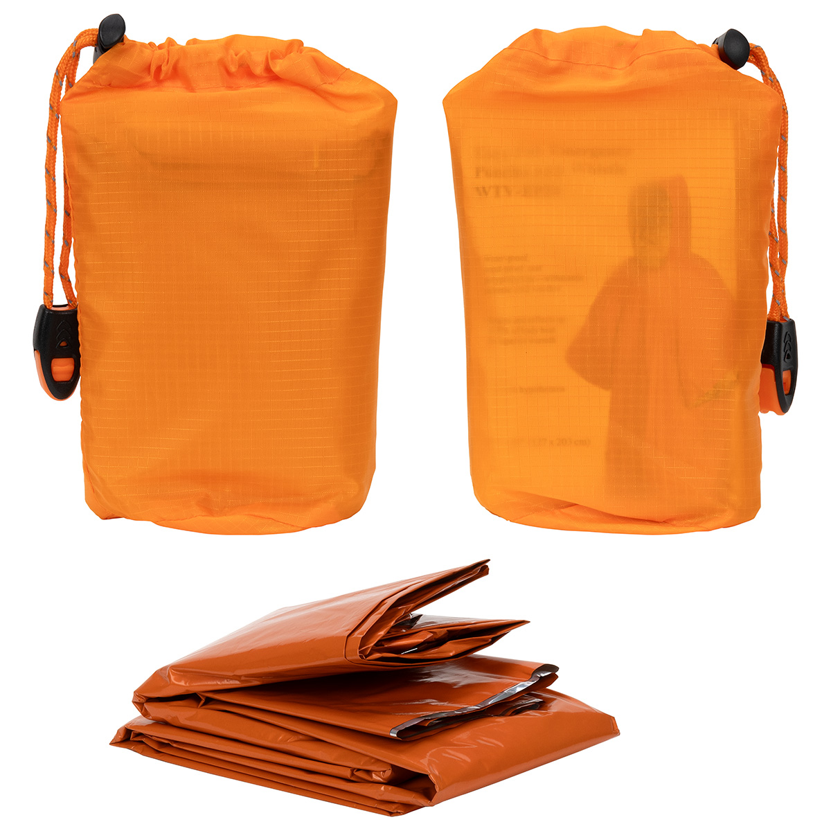 Easy-Pak Emergency Poncho with Whistle 4