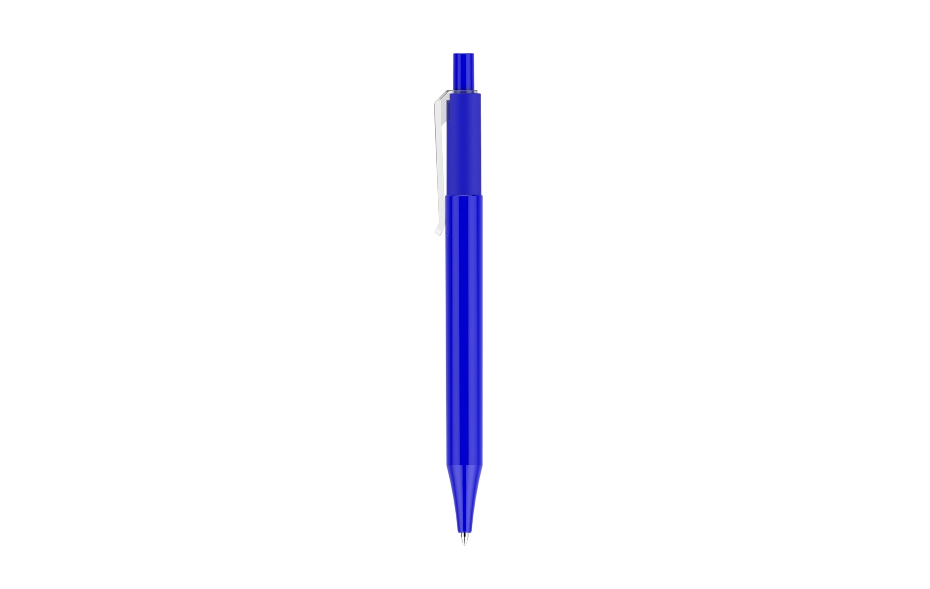 Rainbow Plastic Pens with clear clip 10
