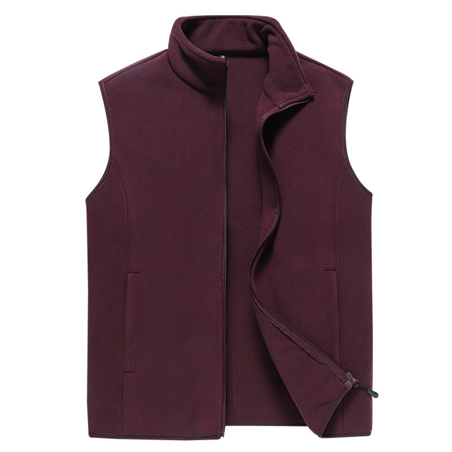 Men's Full-Zip Polar Fleece Vest 2