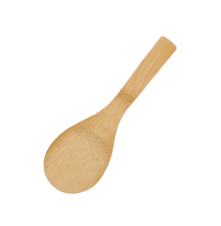 Bamboo 8" Rice Paddle 2