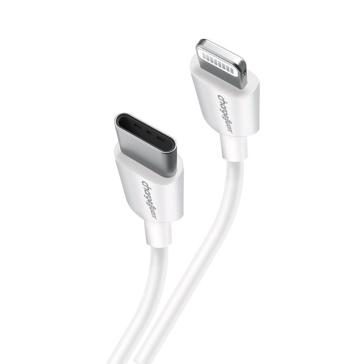 6' Lightning to USB-C Power Delivery Cable - White