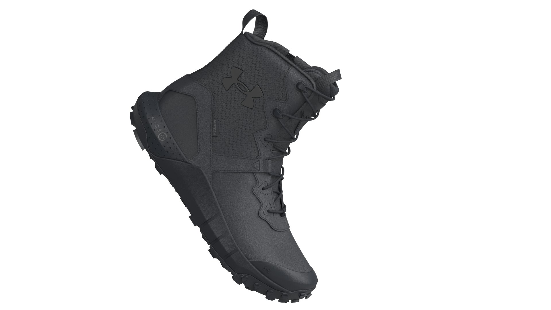 Men's UA Micro G Valsetz Leather Waterproof Zip Tactical Boots 2
