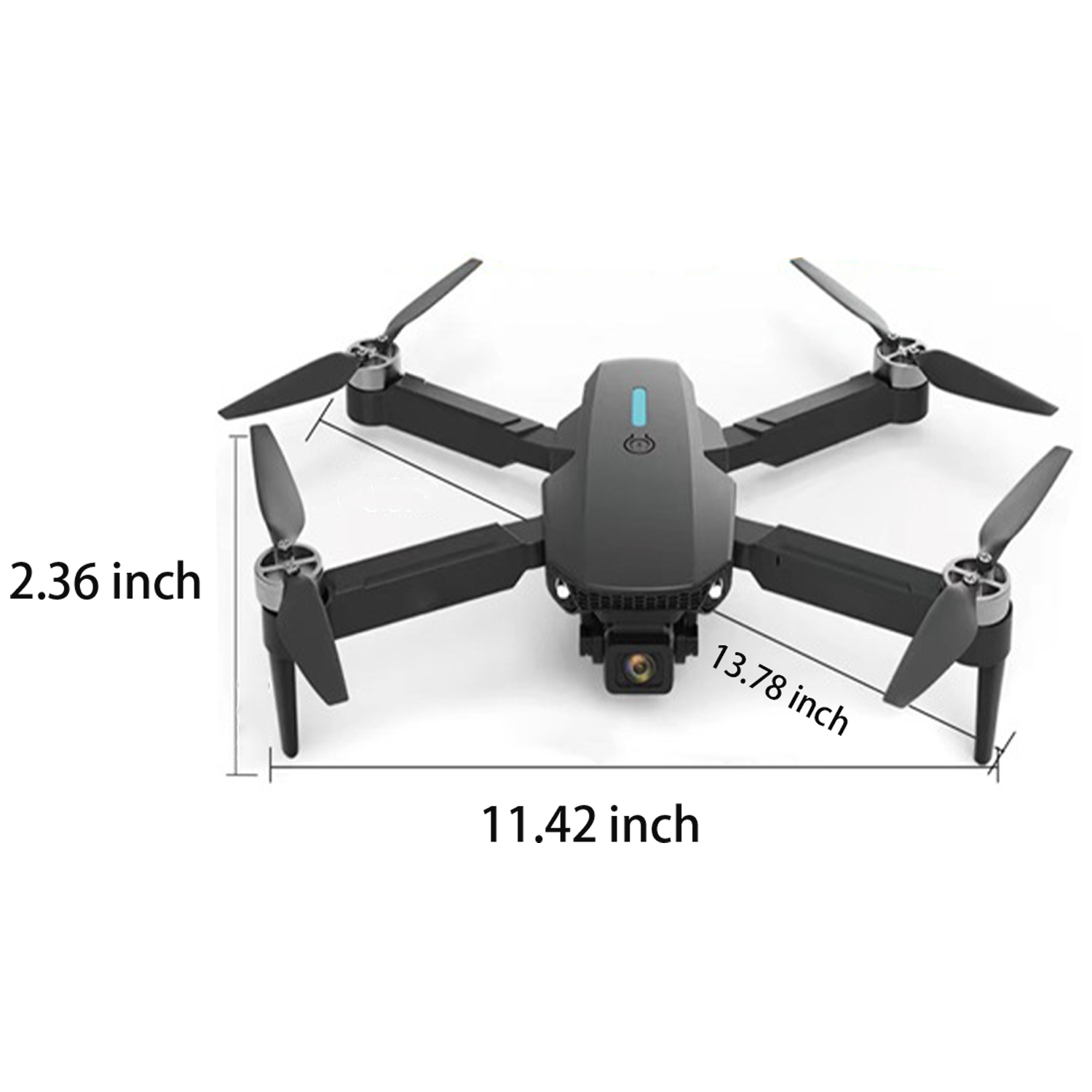 High definition 4K dual camera aerial folding drone 3