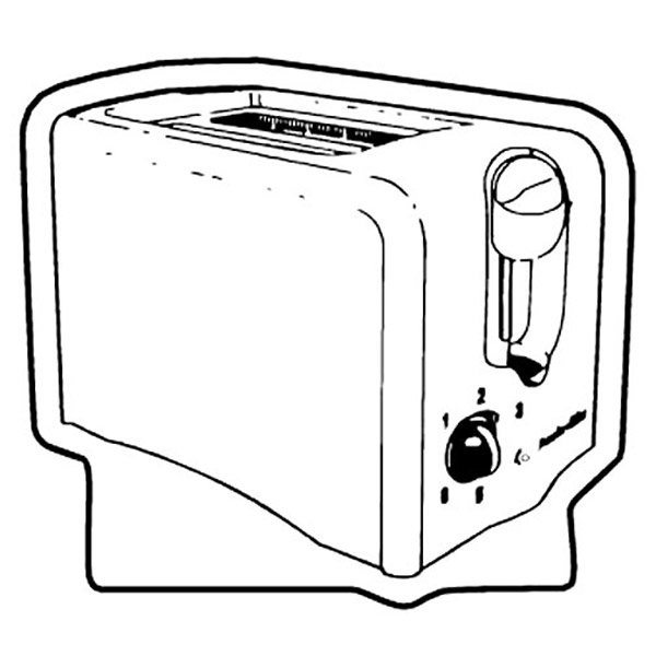 Magnet - Toaster - Full Color 2