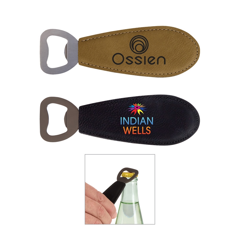 Wallace Leatherette Bottle Opener