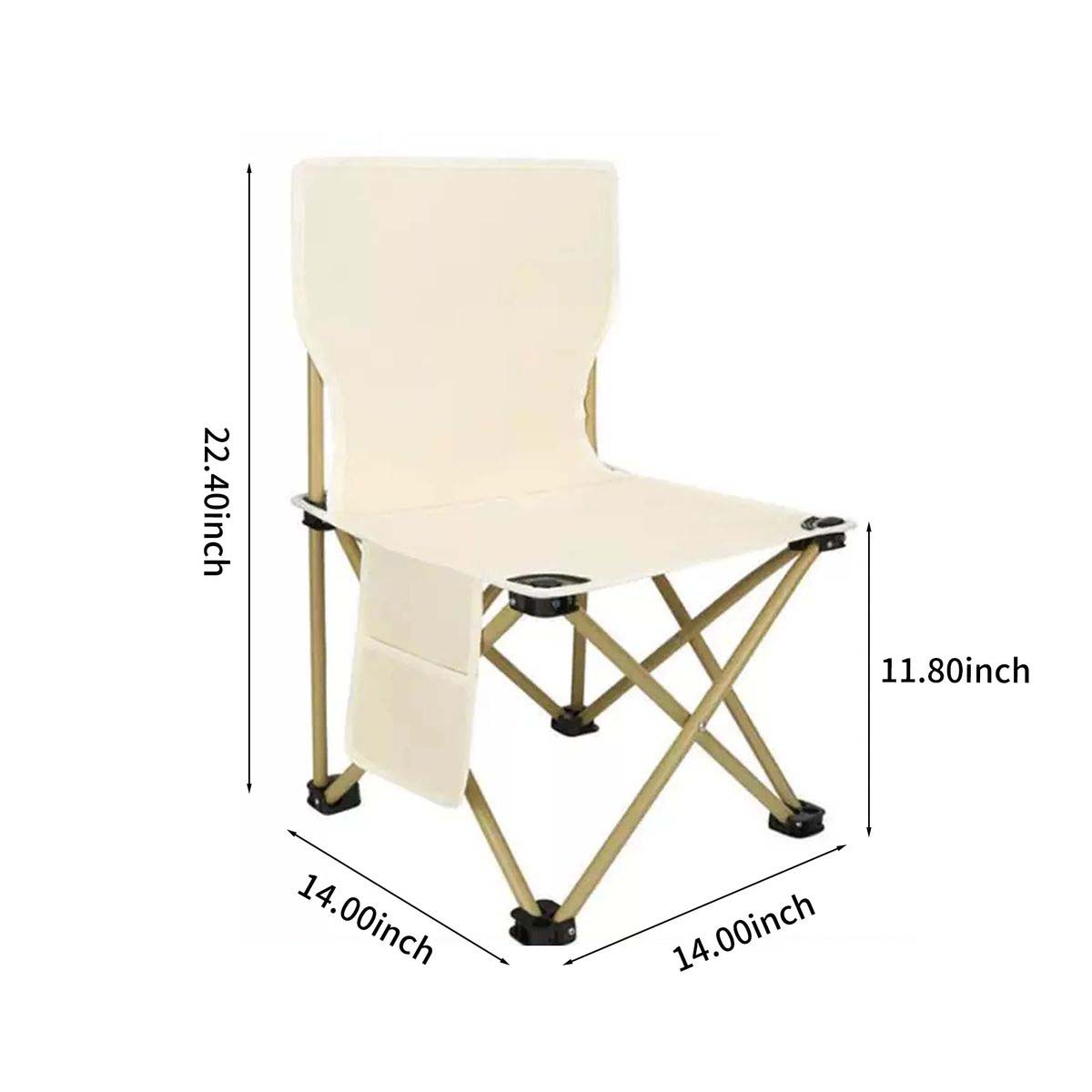 Sturdy Steel Frame Foldable Outdoor Chair 6