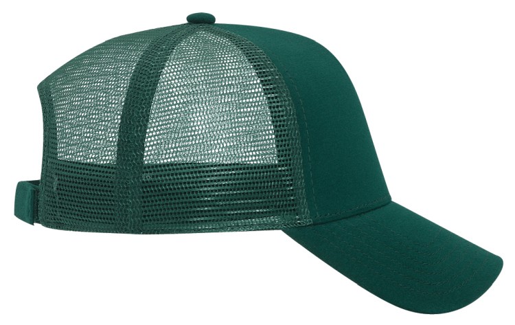 OTTO CAP® 5 Panel Mid Profile Mesh Back Trucker Hat 46