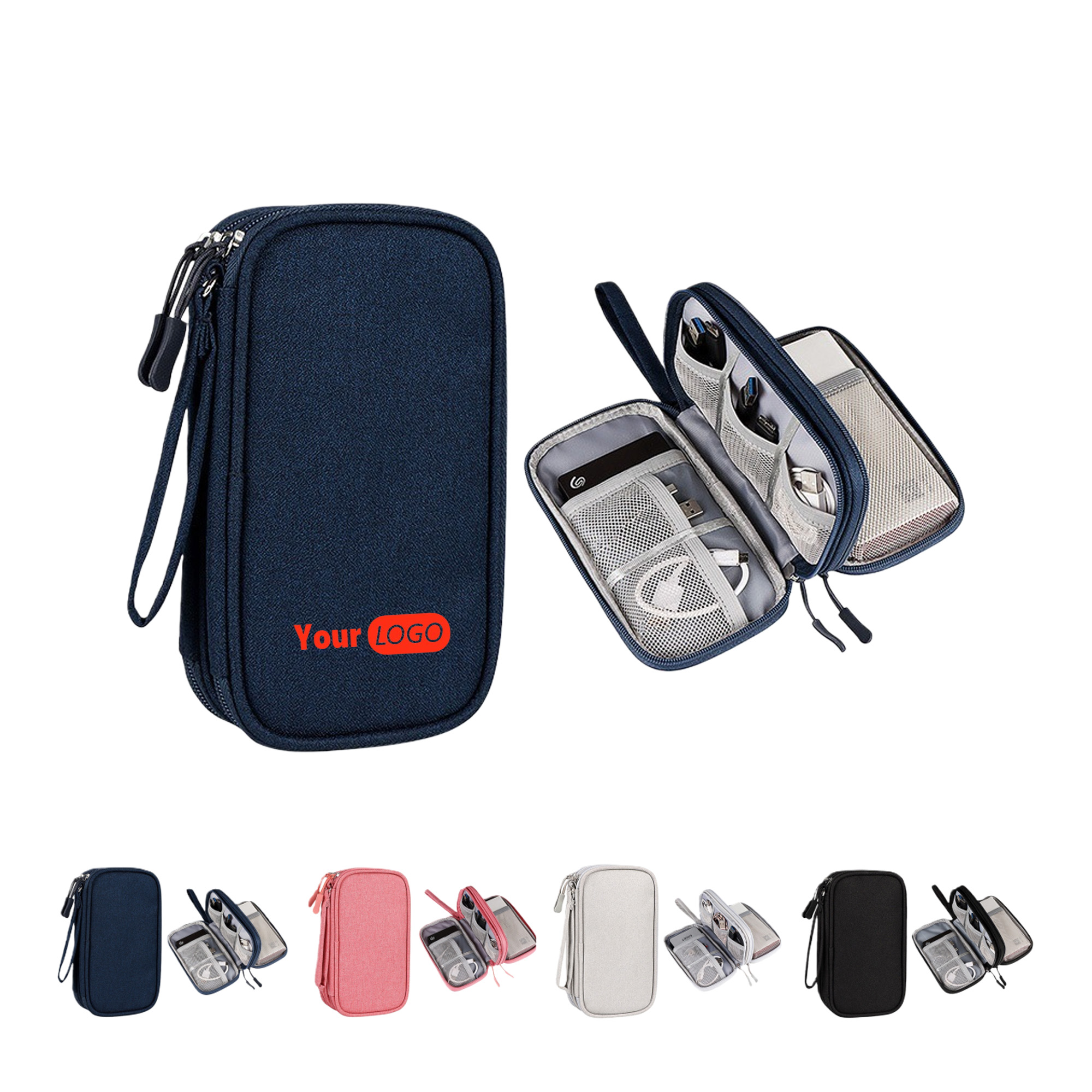 Dual Layer Cable Storage Bag 2