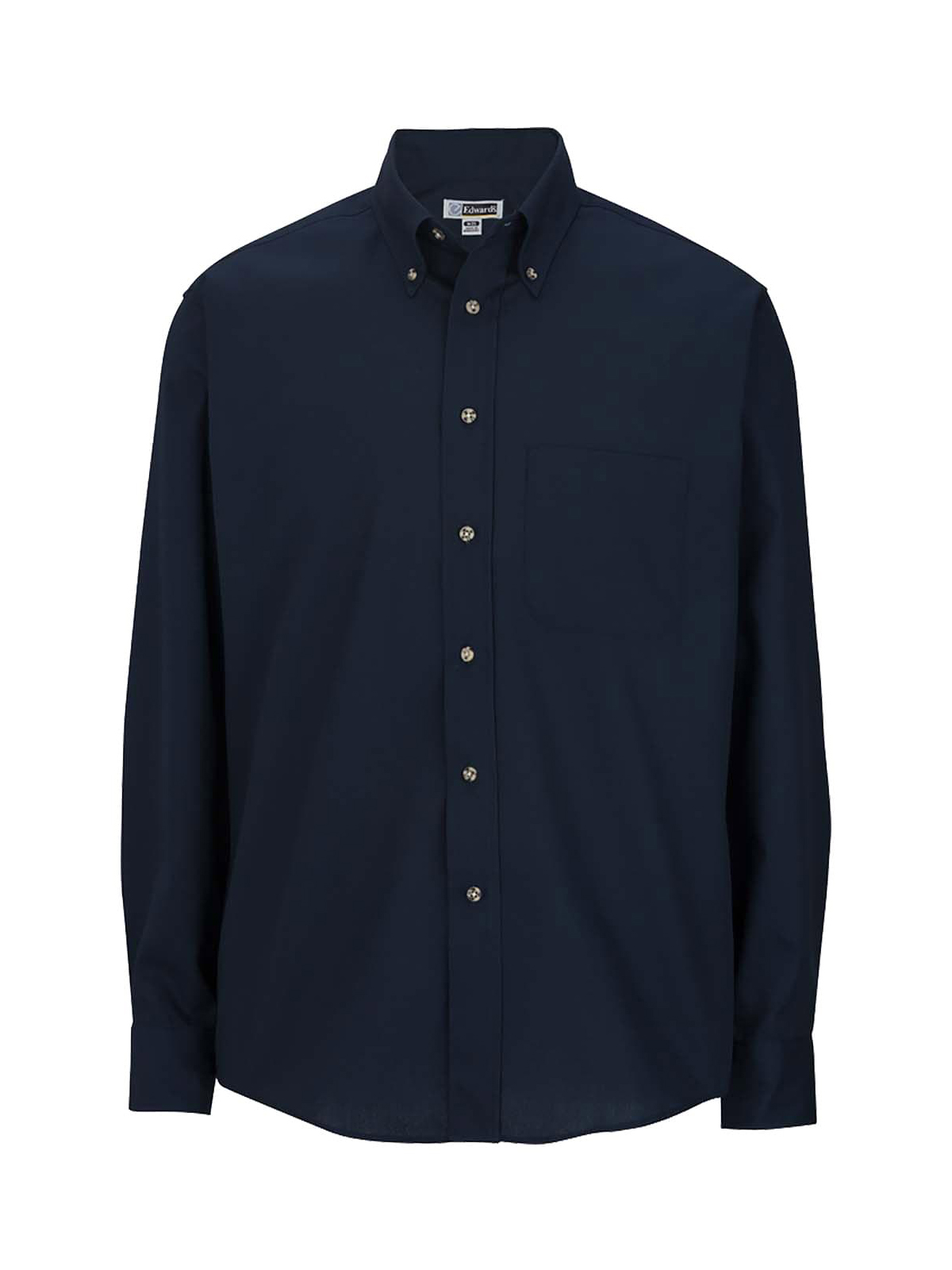 Edwards - Men's 1-Pocket Long Sleeve Poplin Shirt 17