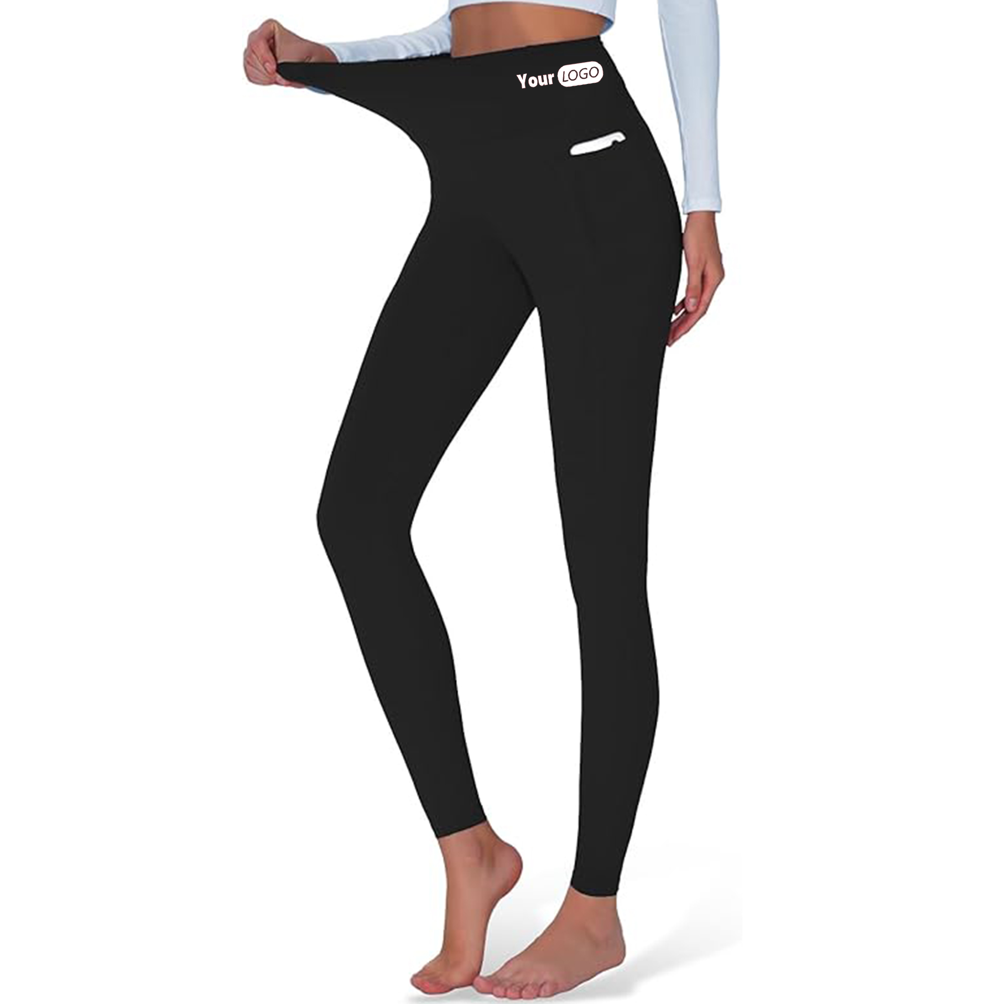 Yoga Pants Premium High-Waisted Leggings with Pockets 8