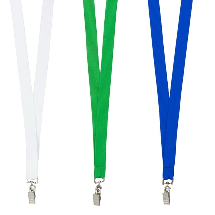 Custom Recycled Lanyards - Bulldog Clip 2