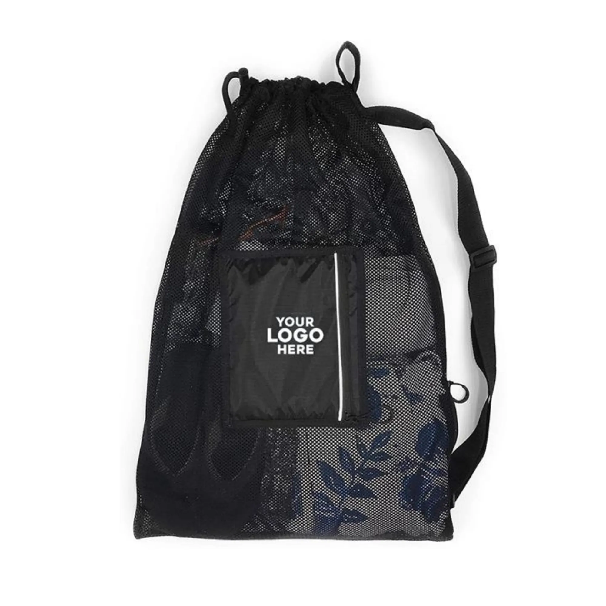 Mesh Swim Drawstring Sling Bag.For Gym & Beach 2