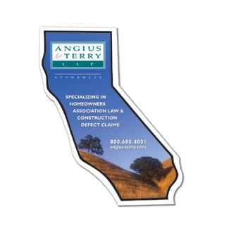 California State Shape Magnet - Full Color 2