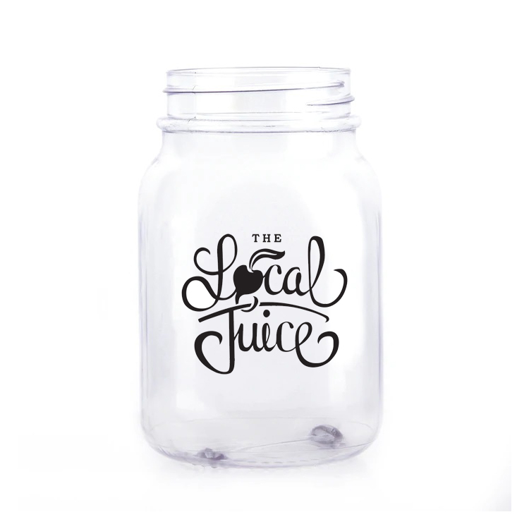 26 oz Plastic Mason Jar