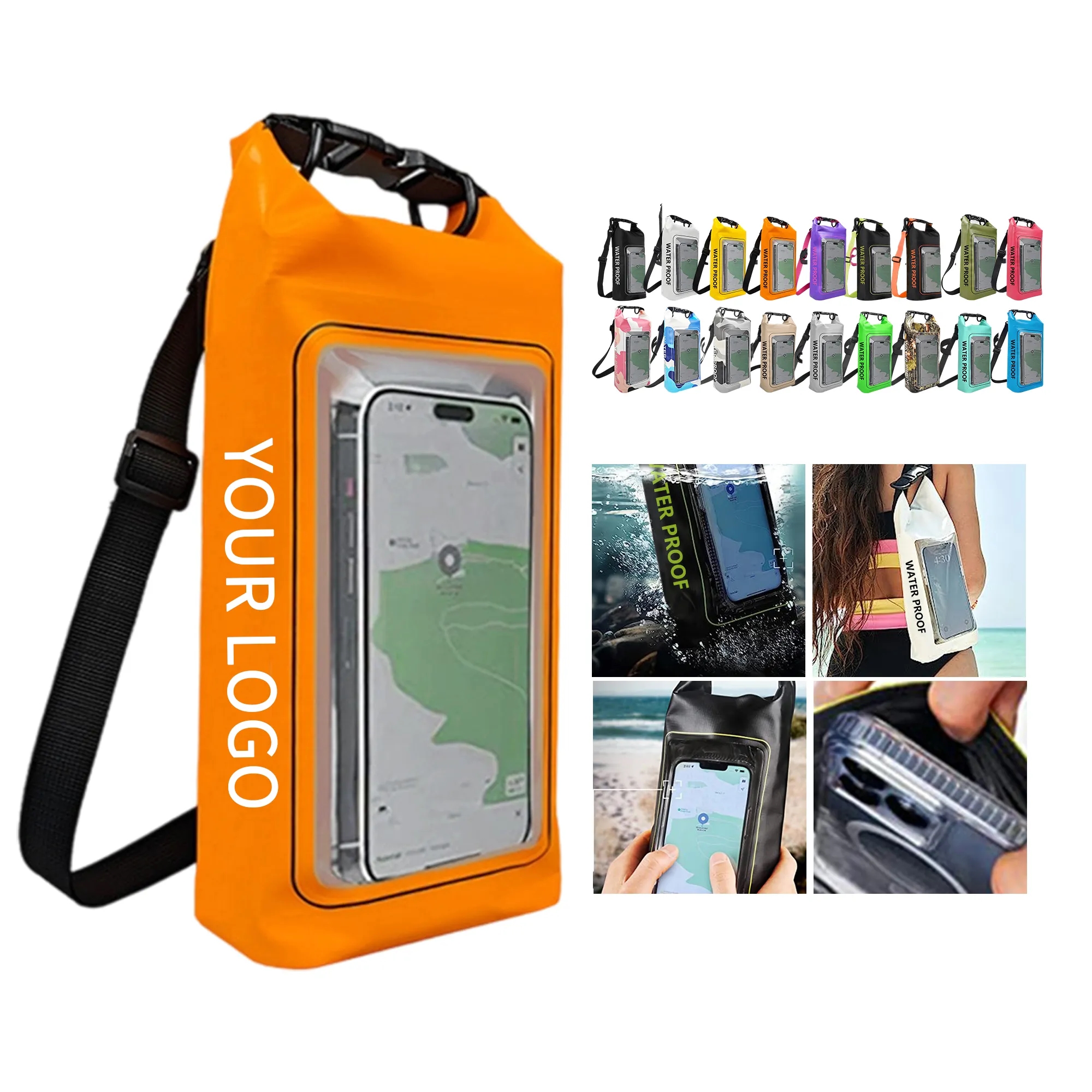 Outdoor Crossbody Bag with IPX6 Waterproofing 10