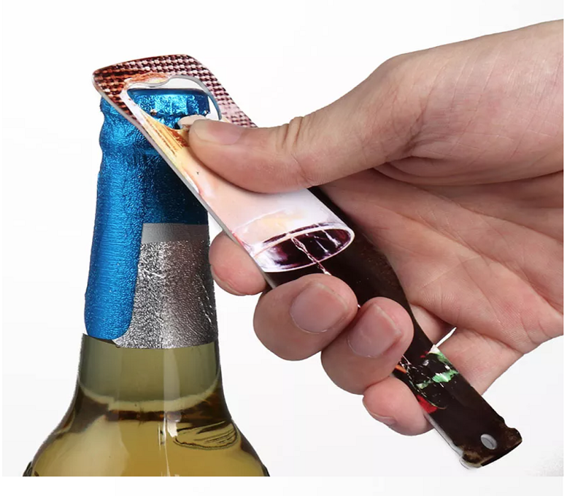 Bottle Shaped Bottle Opener 2