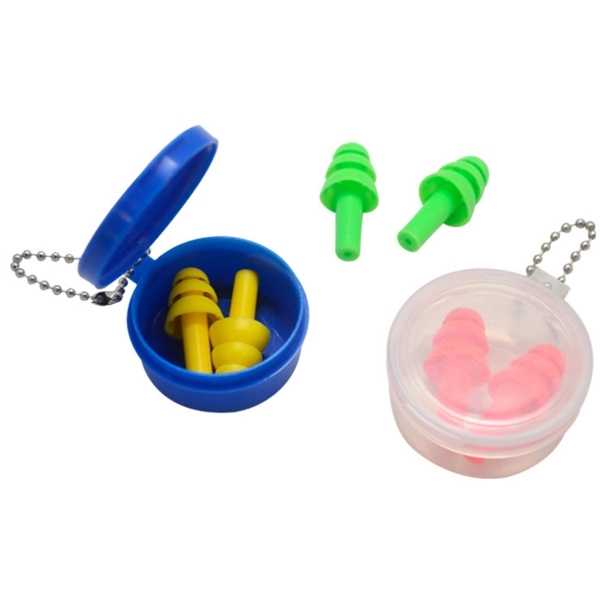 Silicone Earplug Keychain 3