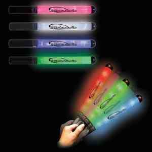 Blue LED Light Up Glow Patrol Wand