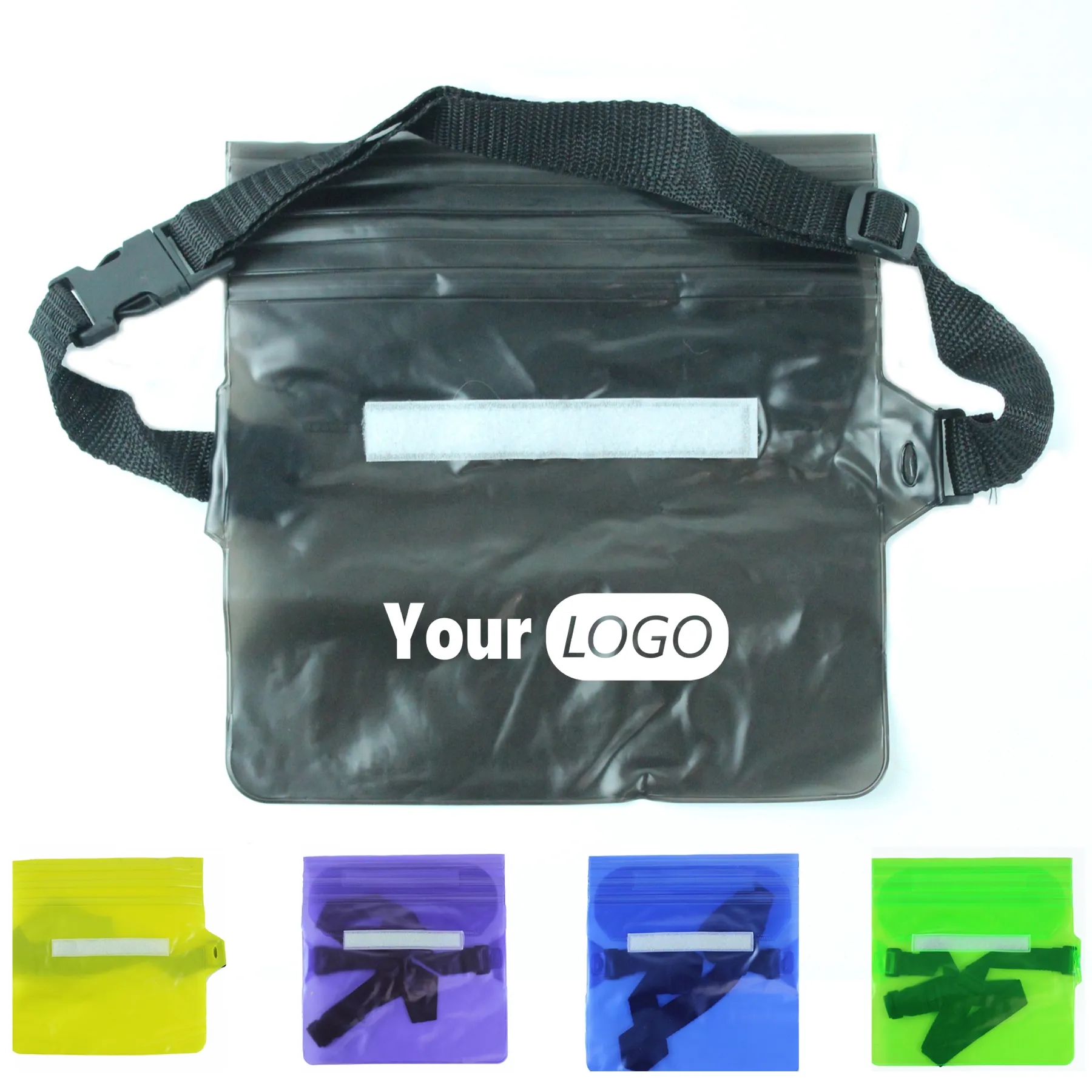 Pvc Three Layer Sealed Waterproof Waist Bag 8