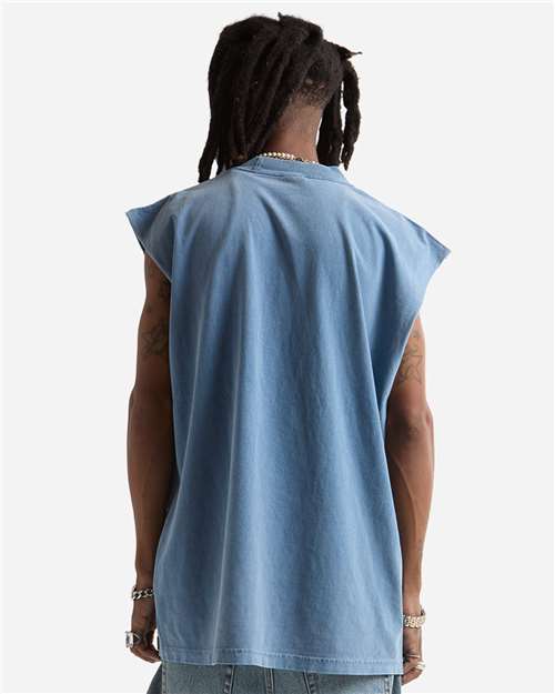Unisex Garment-Dyed Muscle Tee - SHGMT 21