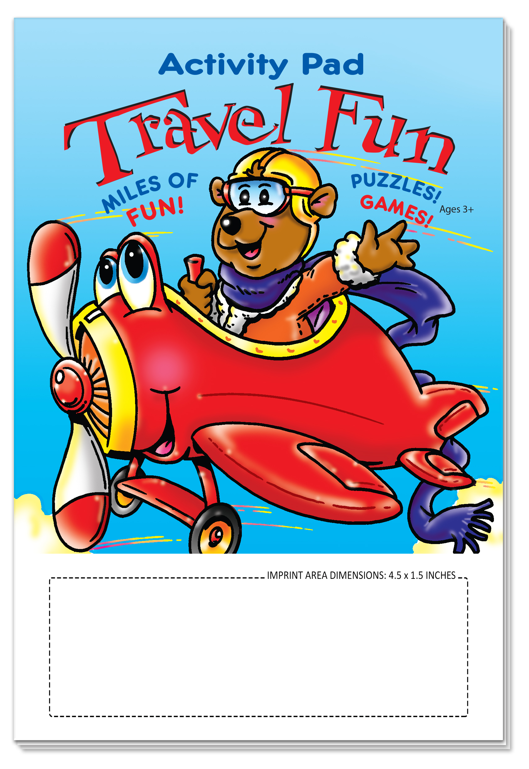 ACTIVITY PAD SET - Travel Fun! Activity Pad Fun Pack 1