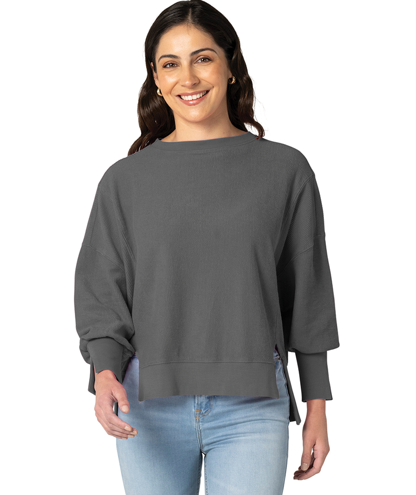 Women's Camden Spliced Crew Neck Sweatshirt 40