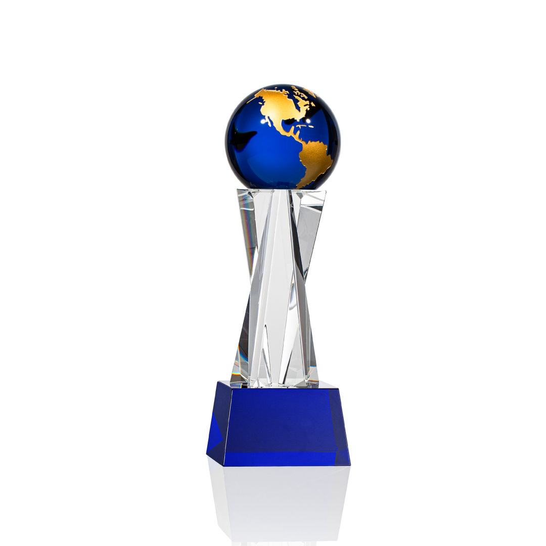 Havant Globe Award - Blue/Gold 9