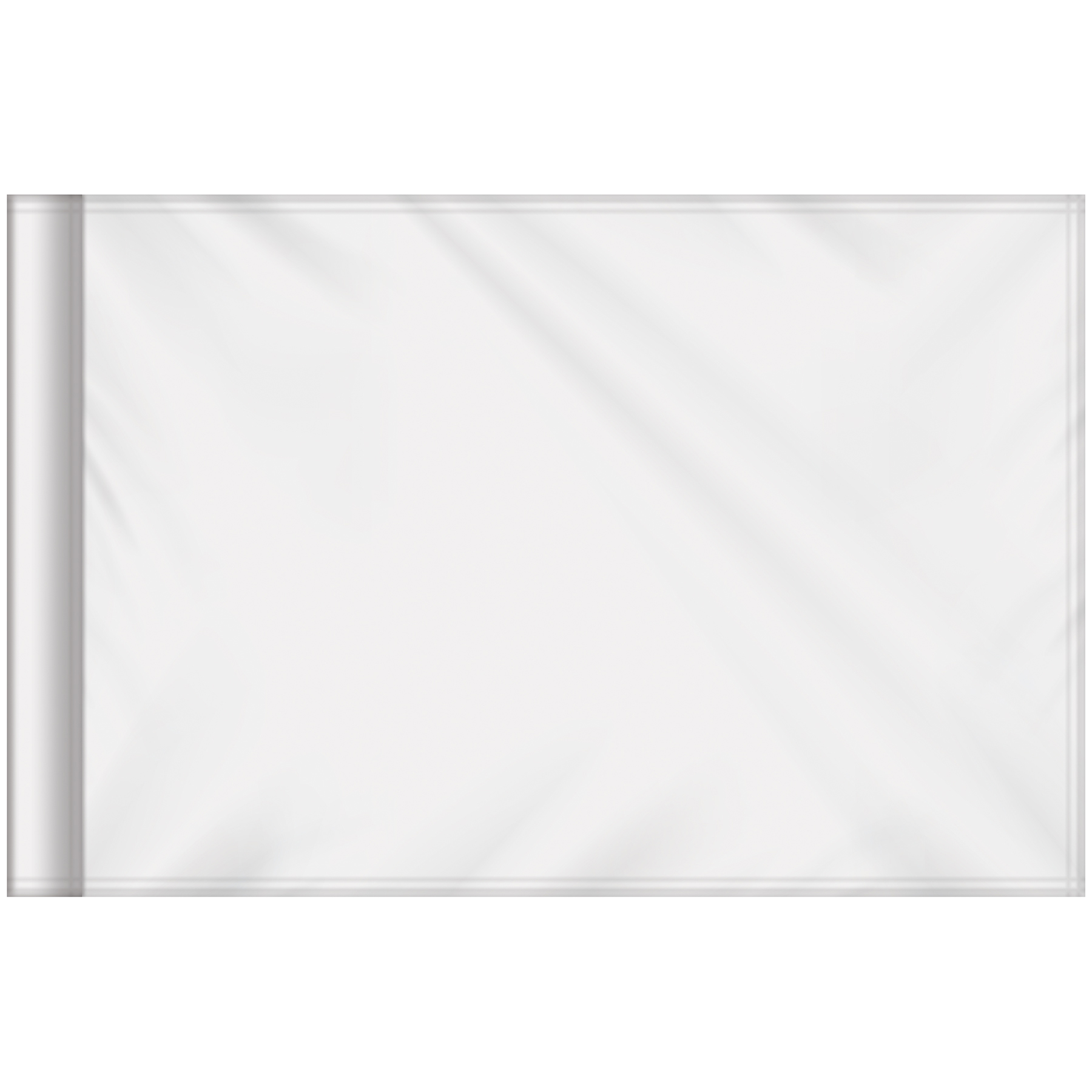 48 - Hour 14" x 20" Single Reverse Golf Flag with Tube 11