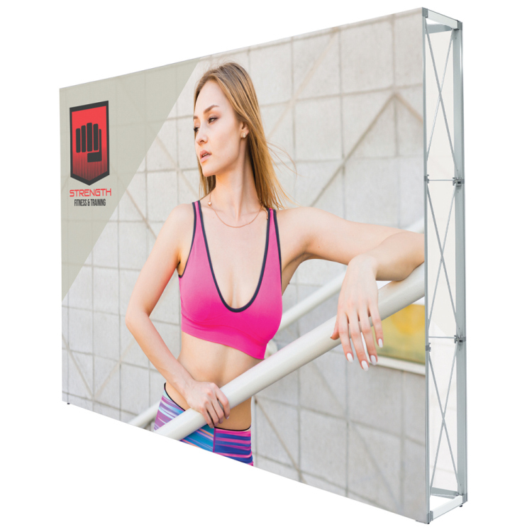 Locus Light Wall Display Non-Backlit 10 ft.x 7.5 ft. Double Sided 3