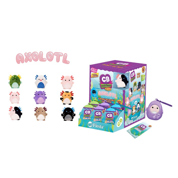Plush Axolotl Assorted - 3"