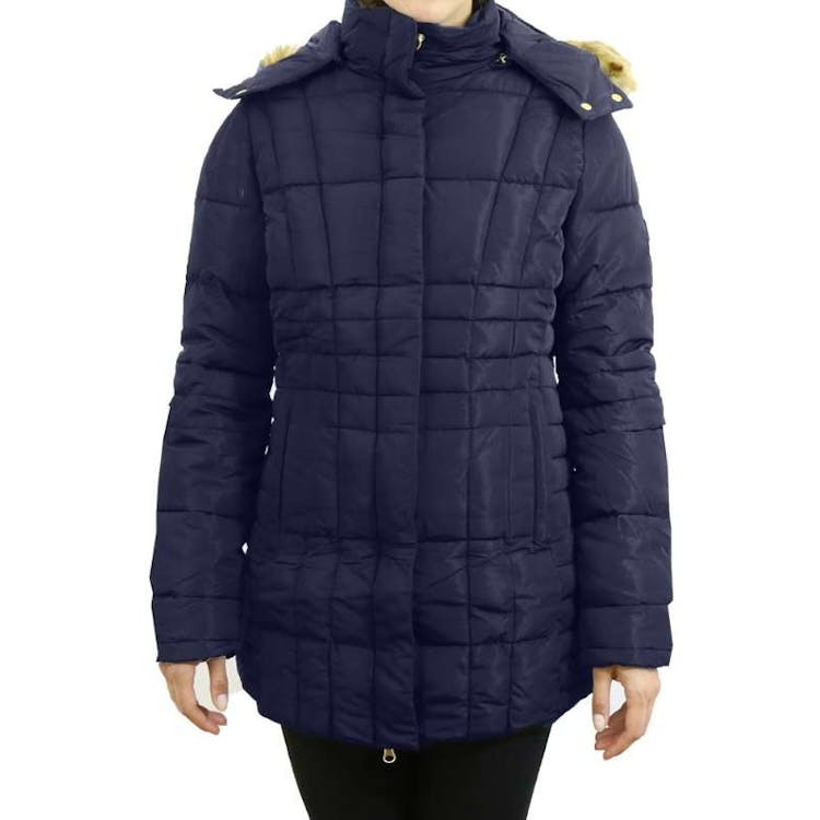 Women's Parka Coats - Navy S-XL 2