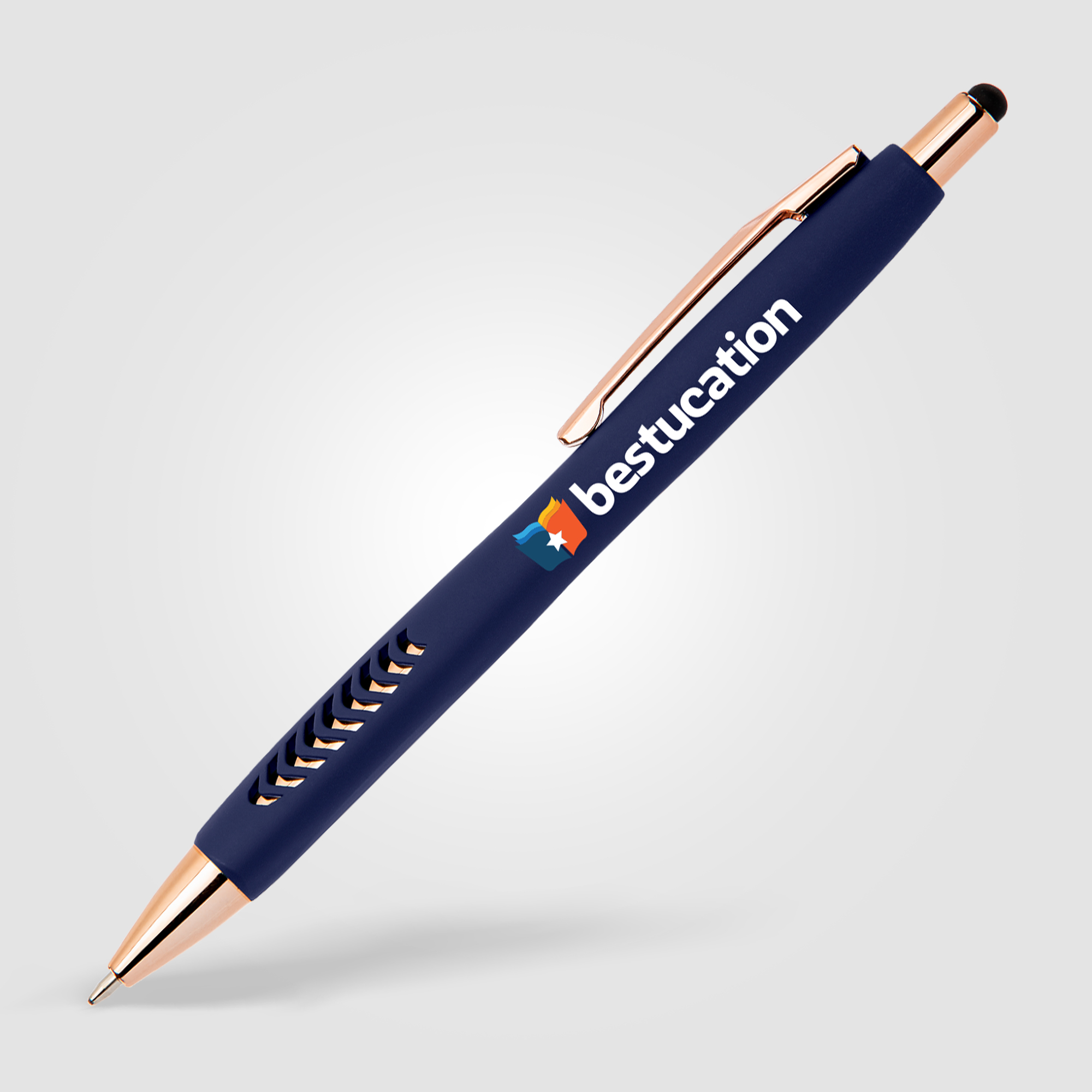 Avalon Softy Rose Gold Pen w/ Stylus 6