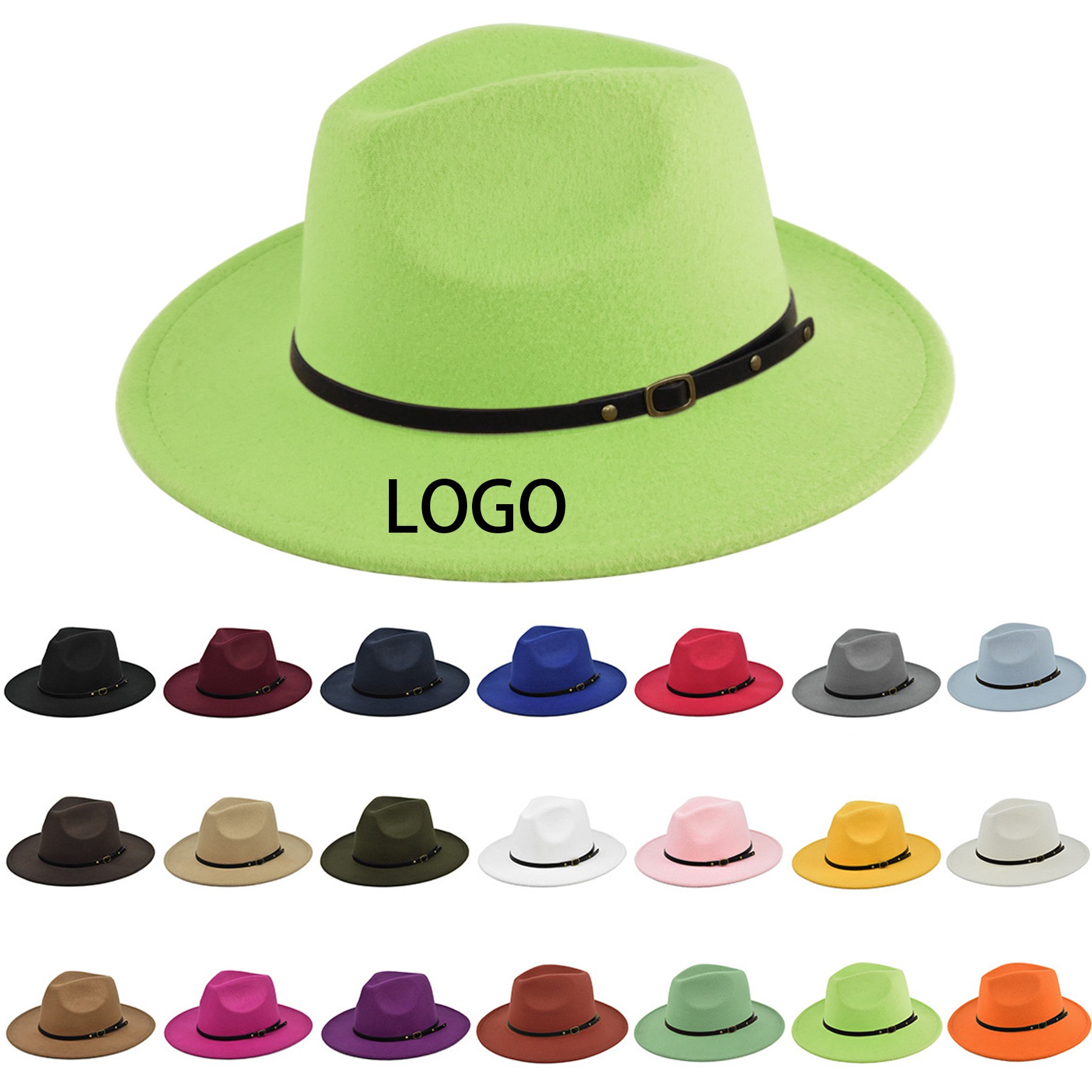 Wide Brim Jazz Hat