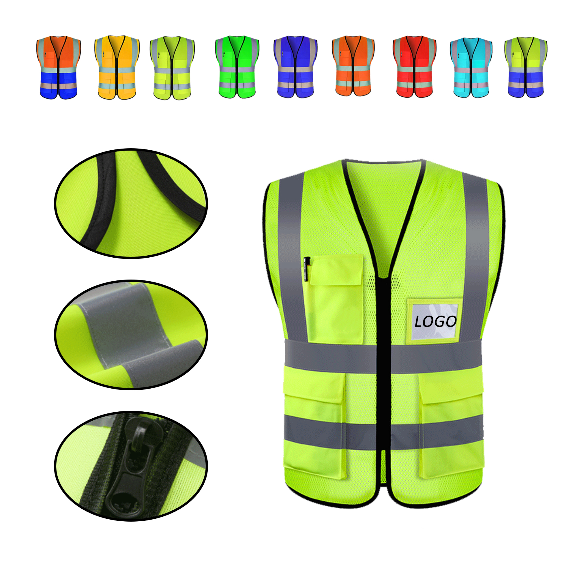 Safety Reflective Vest MOQ50 2