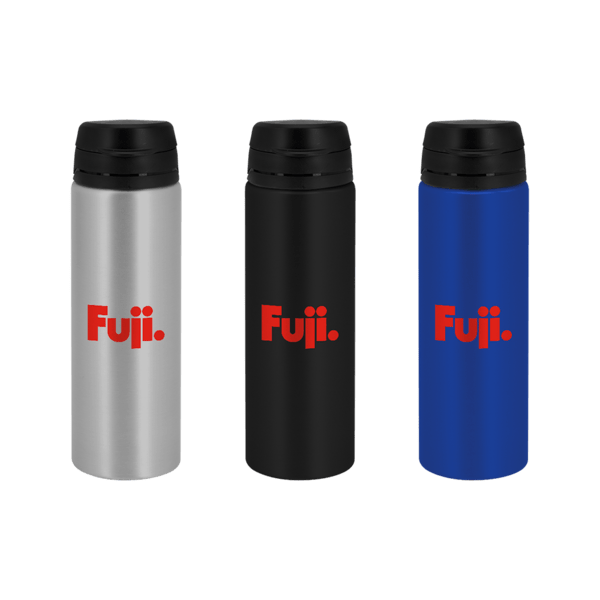 FastFlow Recycled Aluminum Bottle with Flip Lid, custom water bottle with logo imprint 147